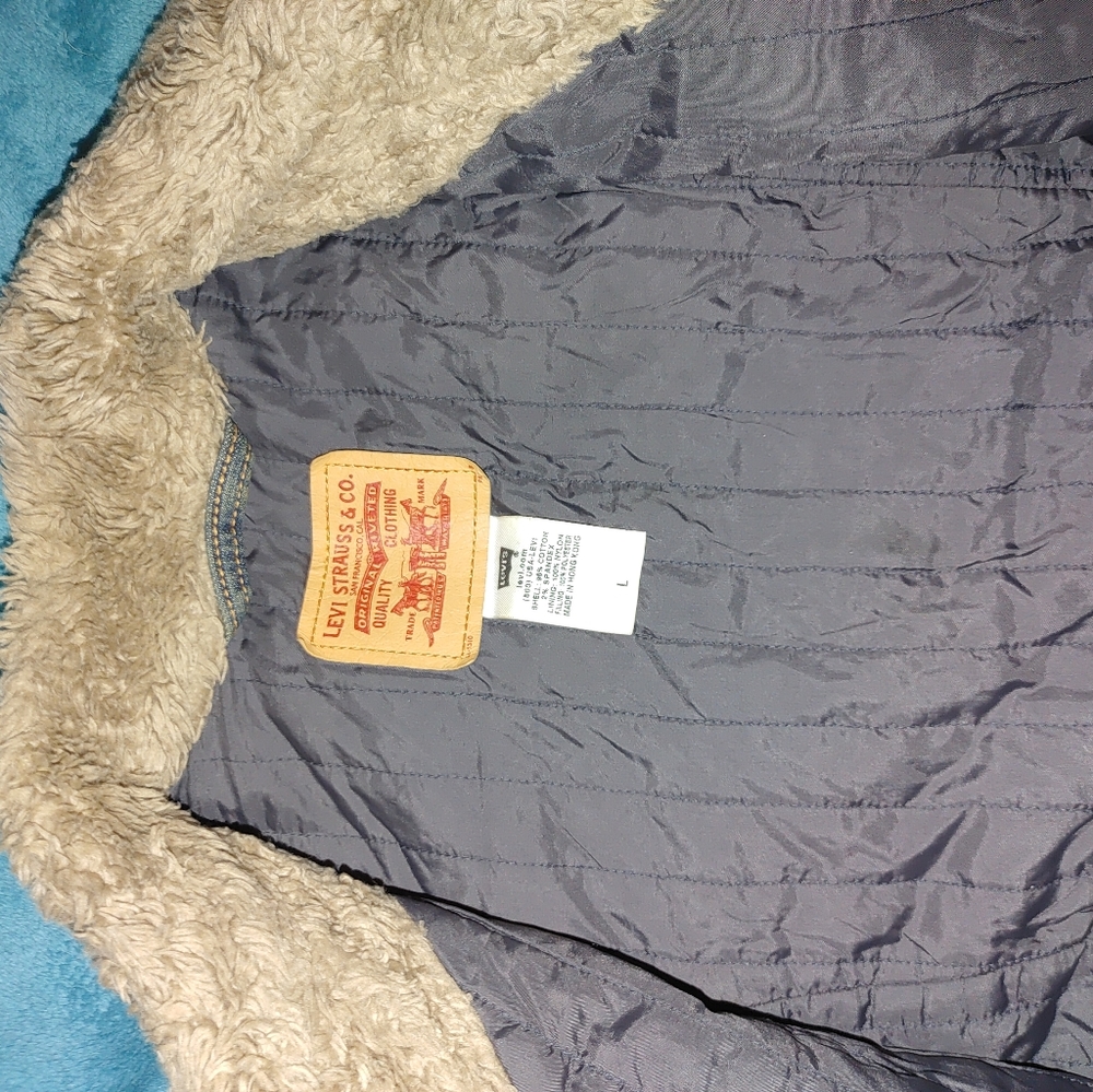 Levi's blue jean jacket